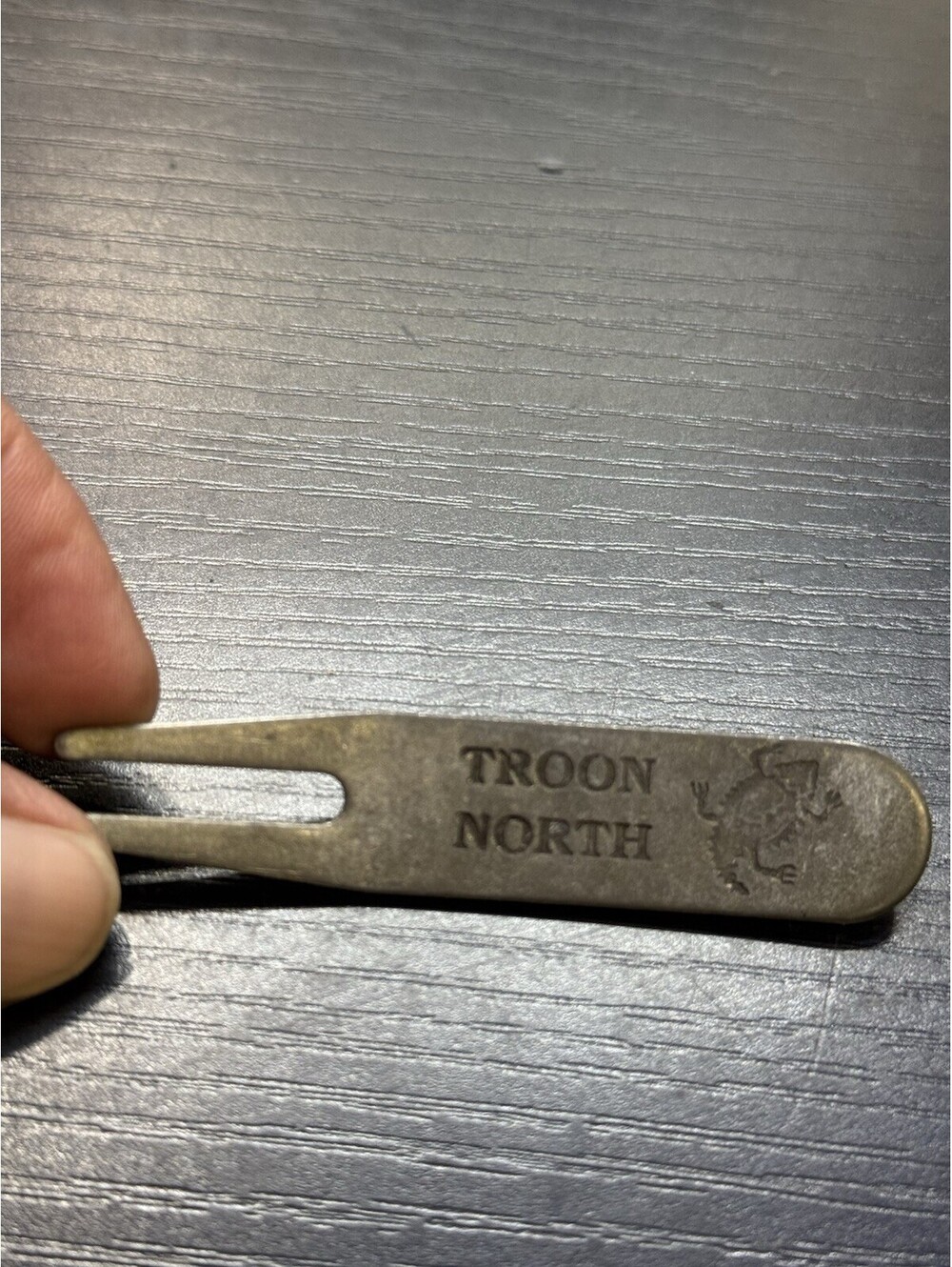 Troon North Golf Club Arizona Metal Divot Repair Tool 3¼”